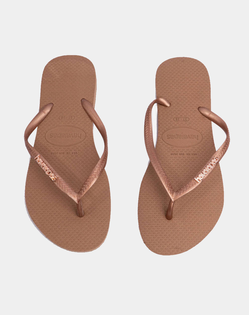 HAVAIANAS SLIM LOGO METALLIC Japonki