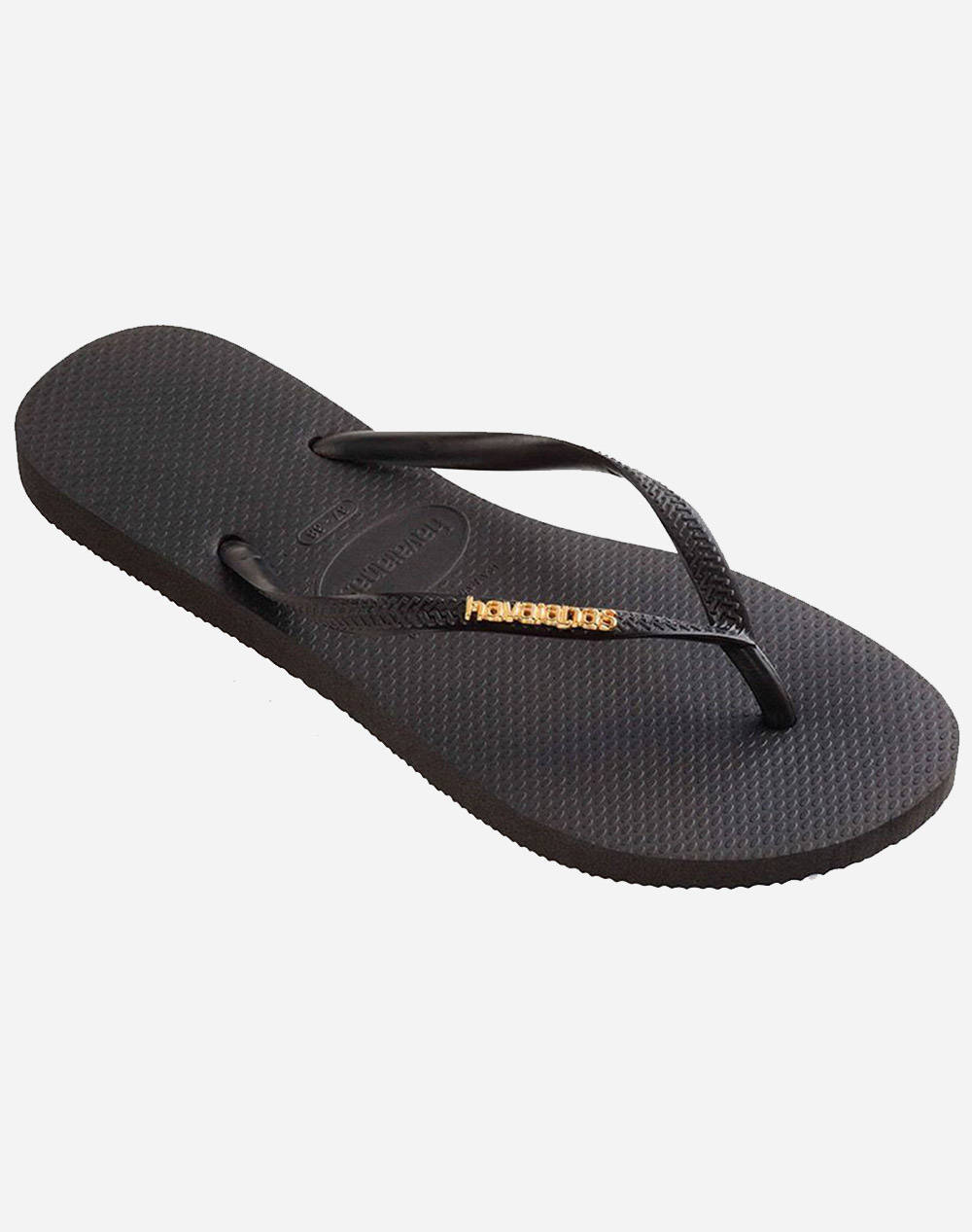 HAVAIANAS SLIM LOGO METALLIC Japonki