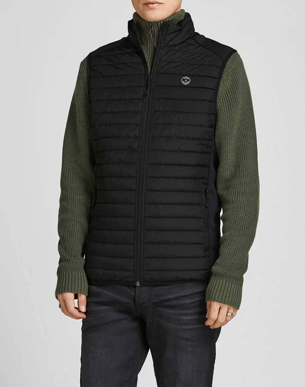 JACK&JONES JJEMULTI BODYWARMER COLLAR NOOS