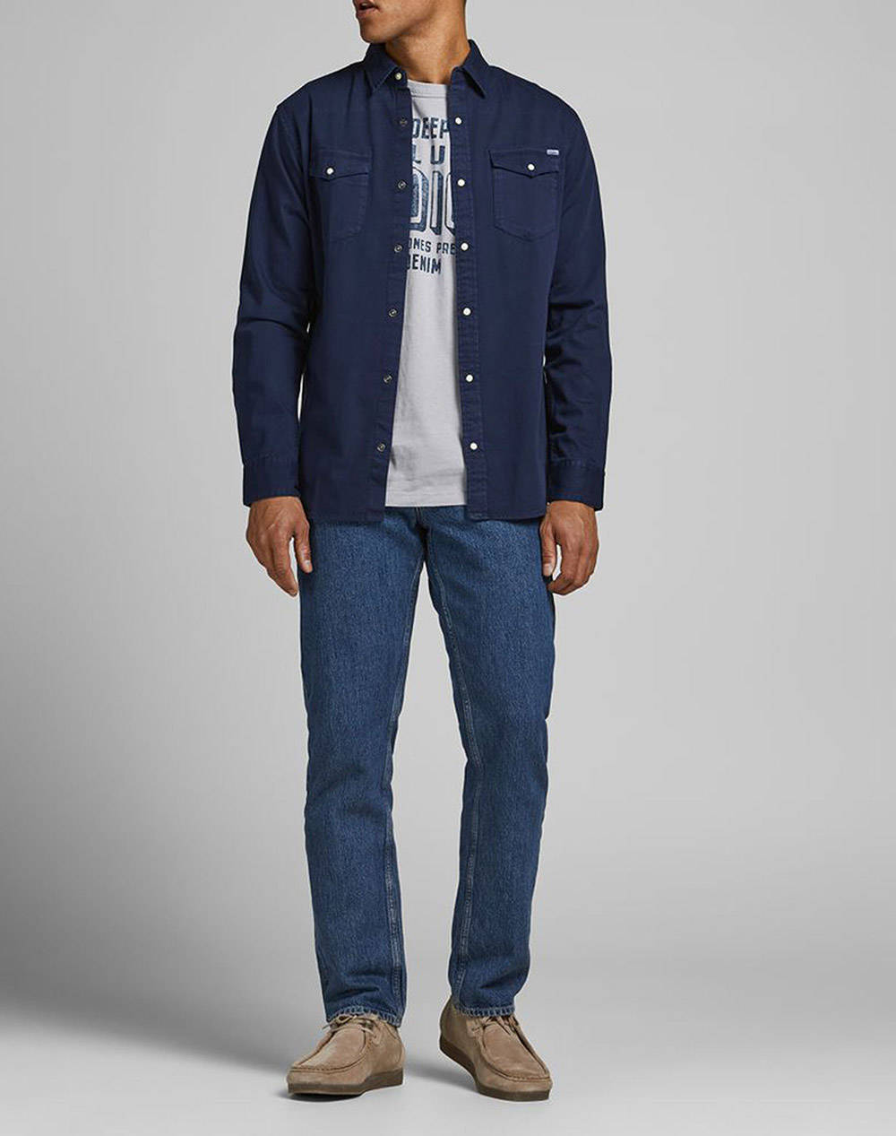 JACK&JONES JJESHERIDAN SHIRT L/S NOOS