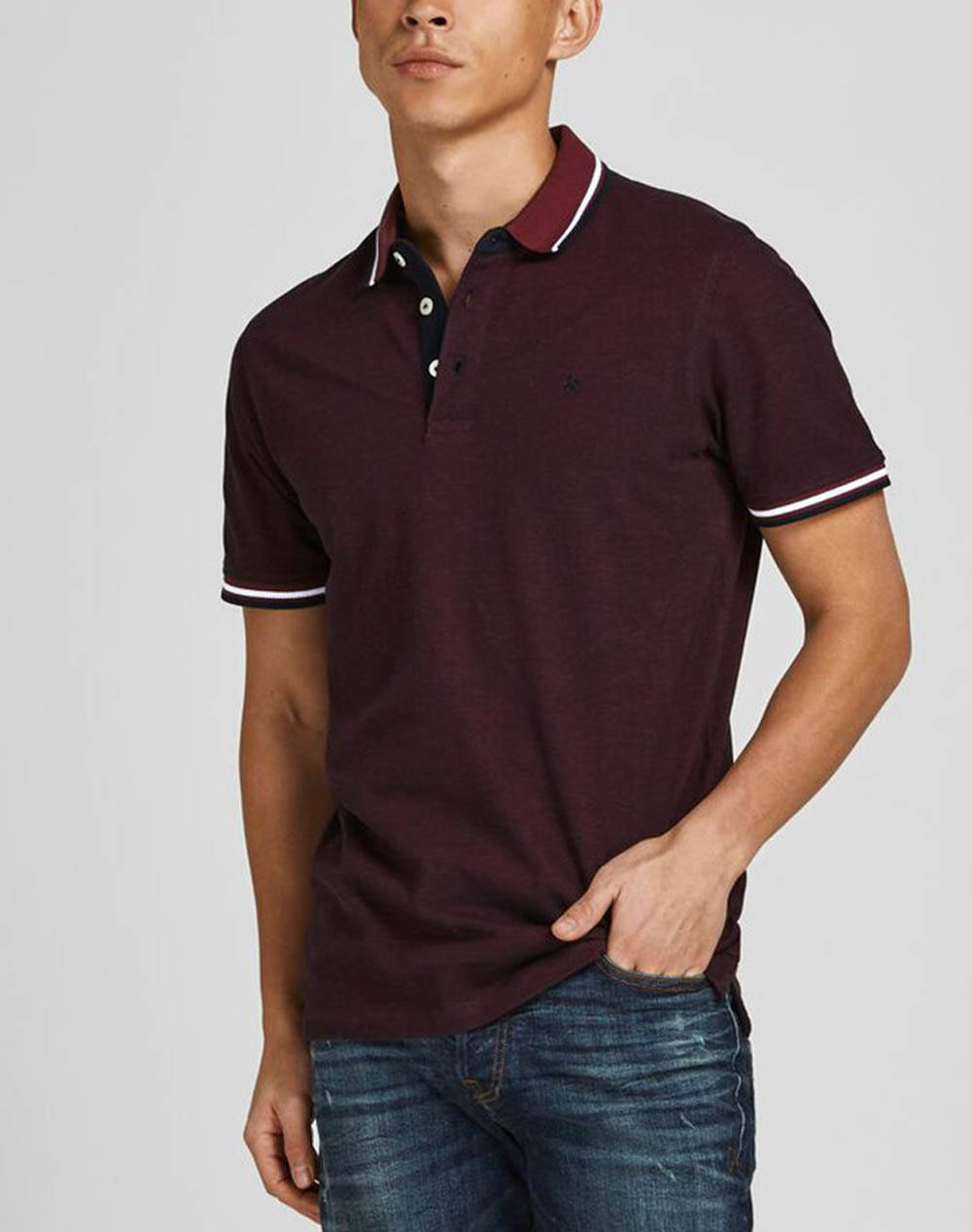 JACK&JONES JJEPAULOS POLO SS NOOS