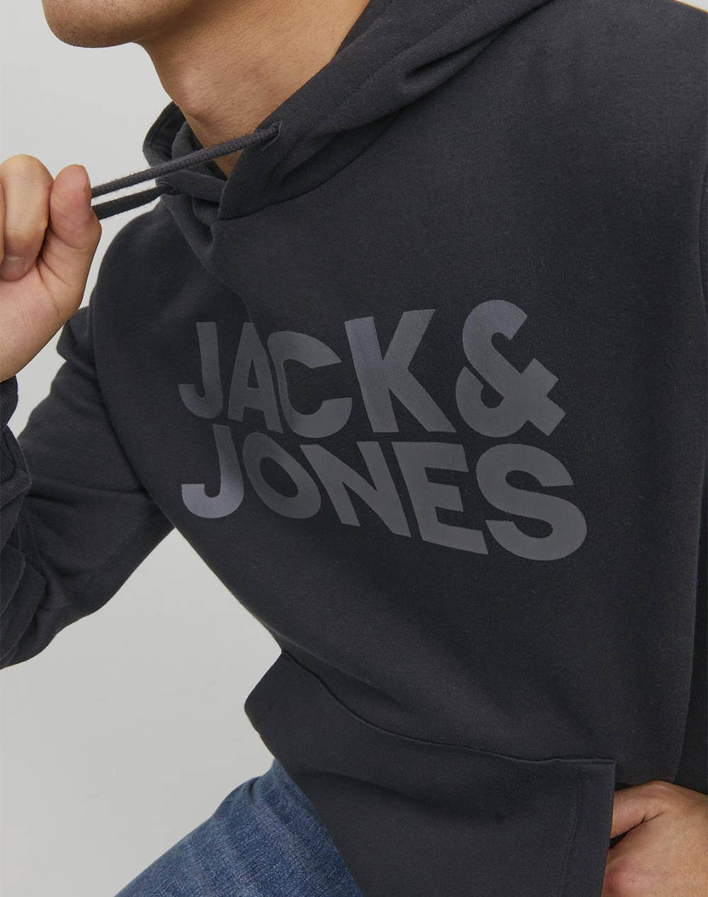 JACK&JONES BLUZA JJECORP LOGO SWEAT HOOD NOOS