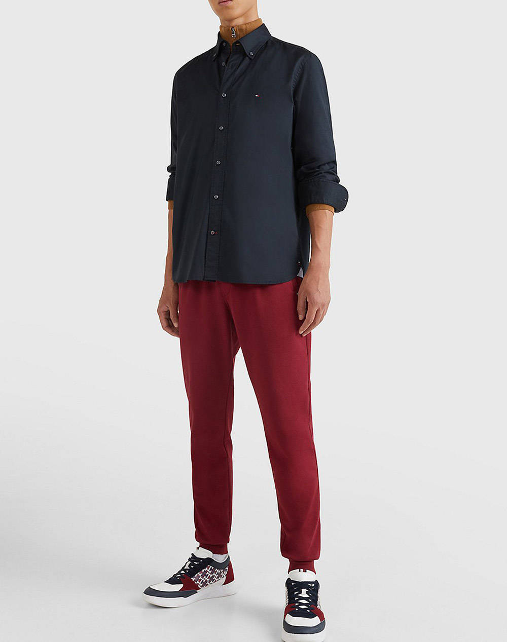 TOMMY HILFIGER CORE FLEX POPLIN RF SHIRT