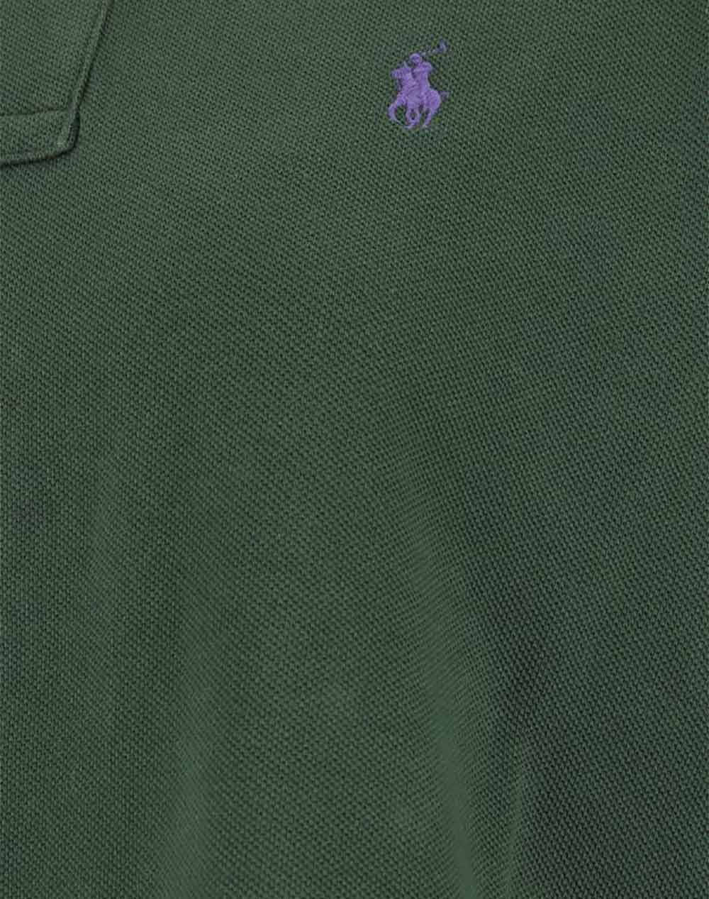 RALPH LAUREN LS CRP MSH-LONG SLEEVE-POLO SHIRT