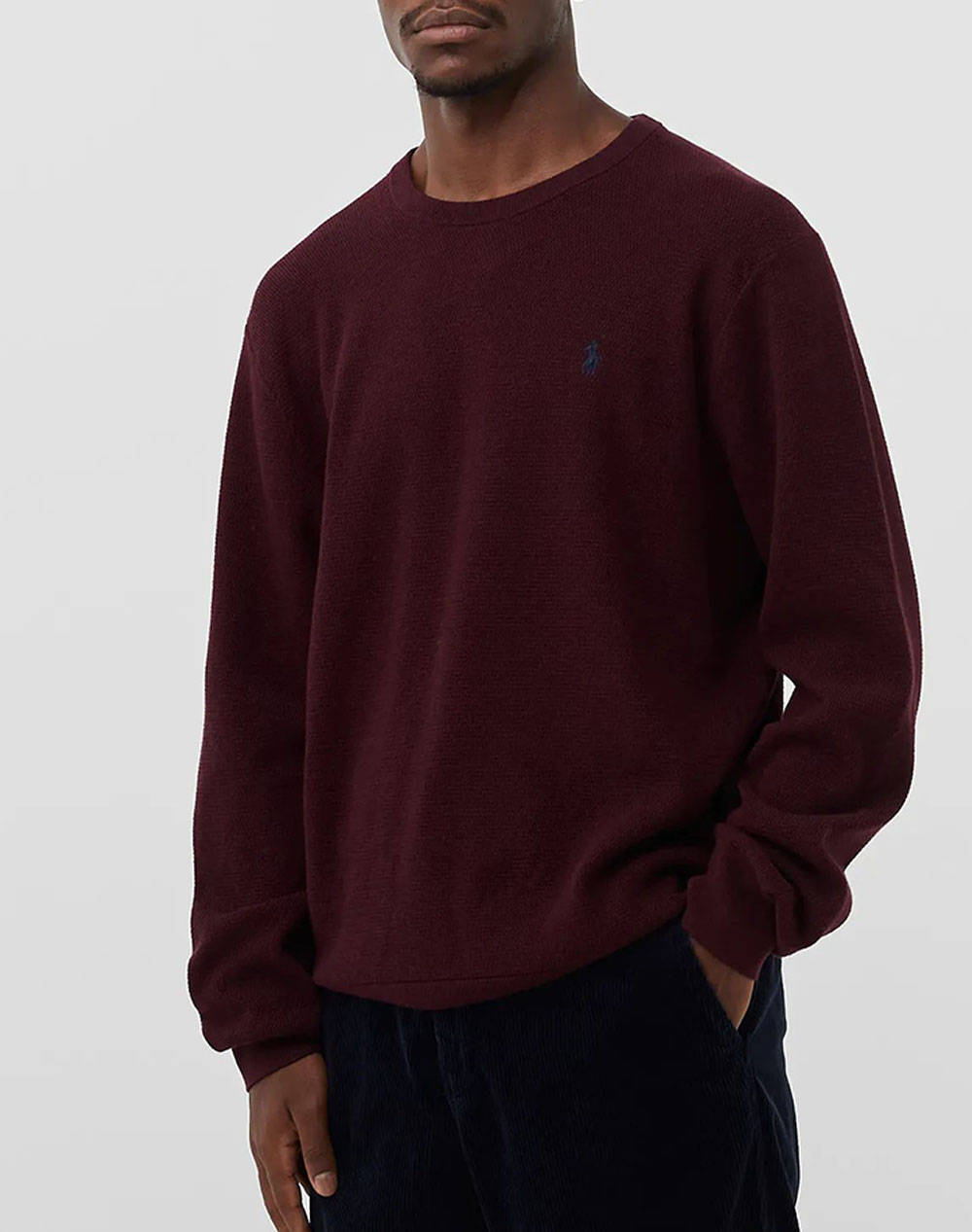 RALPH LAUREN LS TXT CN PP-LONG SLEEVE-PULLOVER