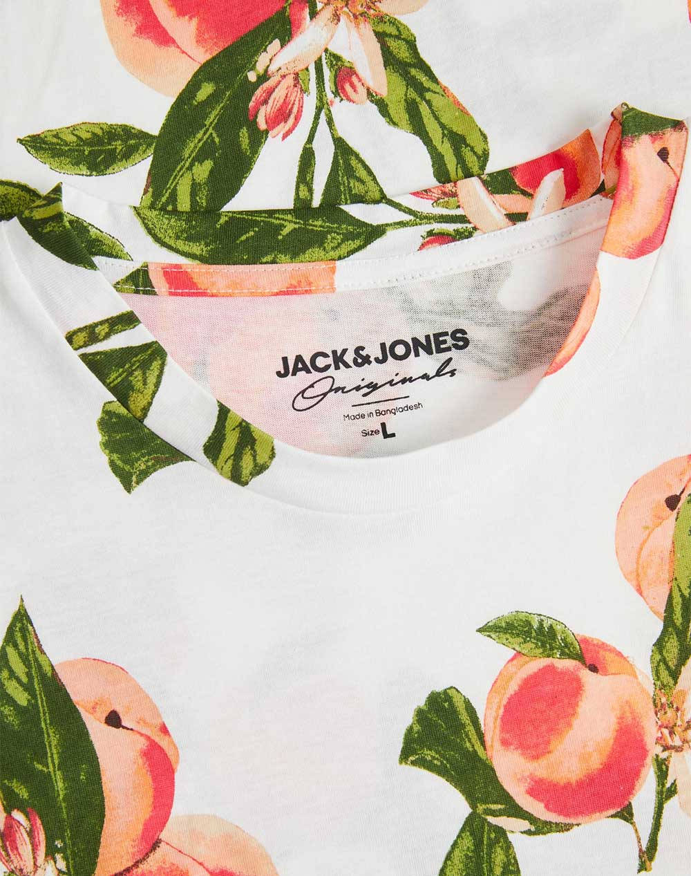 JACK&JONES JORFLORES AOP TEE SS CREW NECK JNR