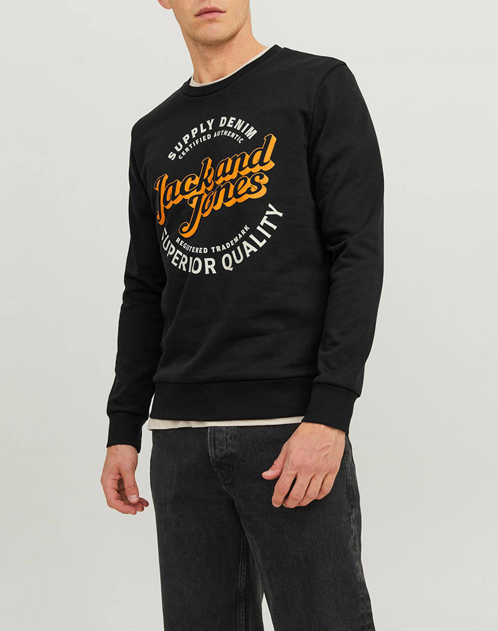 JACK&JONES JJMIKK SWEAT CREW NECK