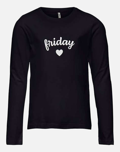 ONLY KOGWEEKDAY REG L/S FIGURE TOP BOX JRS BLUZKA