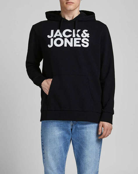 JACK&JONES BLUZA JJECORP LOGO SWEAT HOOD NOOS