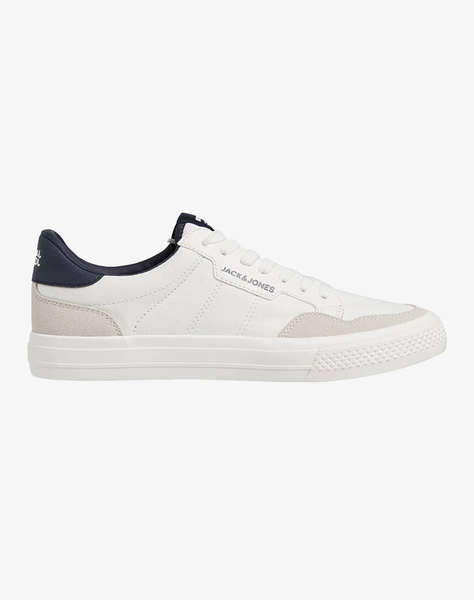 JACK&JONES JFWMORDEN COMBO WHITE/NAVY NOOS (wysokość podeszwy: 2.5 cm.)