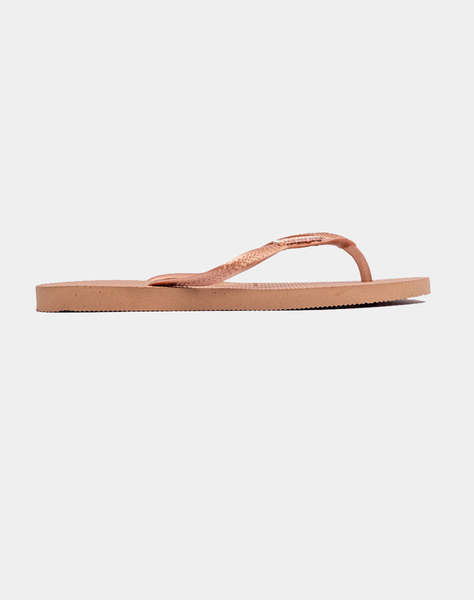 HAVAIANAS SLIM LOGO METALLIC Japonki