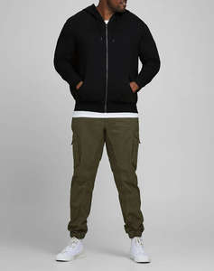 JACK&JONES JJEBASIC SWEAT ZIP HOOD NOOS PS