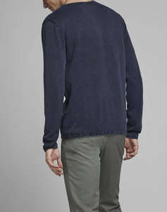 JACK&JONES JJELEO KNIT CREW NECK NOOS