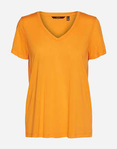 VERO MODA VMSPICY SS V-NECK TOP JRS