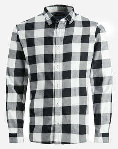 JACK&JONES JJEGINGHAM TWILL SHIRT L/S NOOS