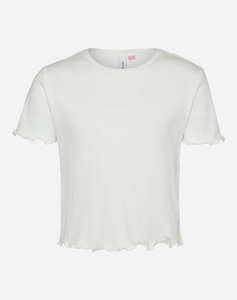 VERO MODA VMLAVENDER SS CROPPED RIB TOP JRS GIRL