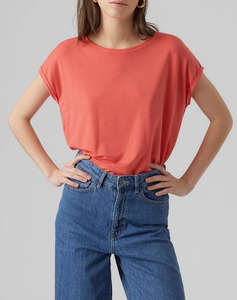 VERO MODA VMAVA PLAIN SS TOP GAJRS NOOS