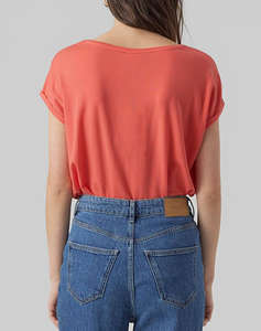 VERO MODA VMAVA PLAIN SS TOP GAJRS NOOS